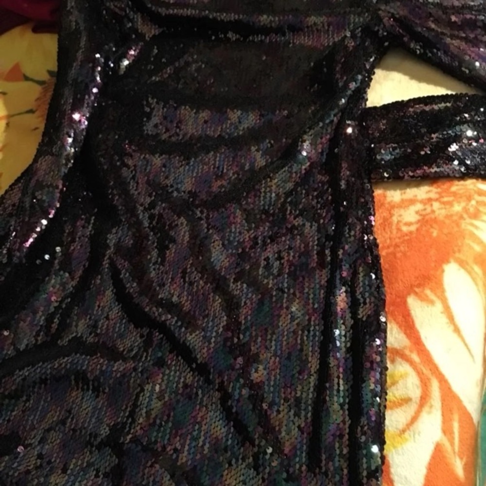 Black sparkly dress